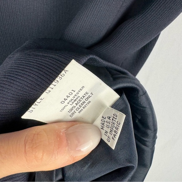 Guess Collection Dark Navy Sleeveless Dress - Picture 4 of 4